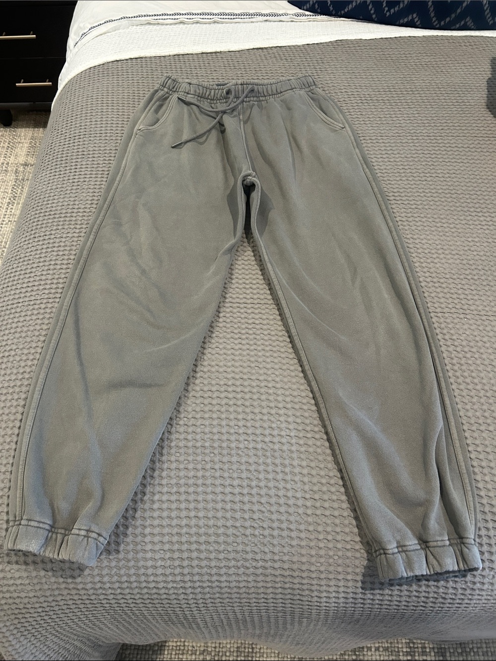 Abercrombie & Fitch Grey Drawstring Joggers